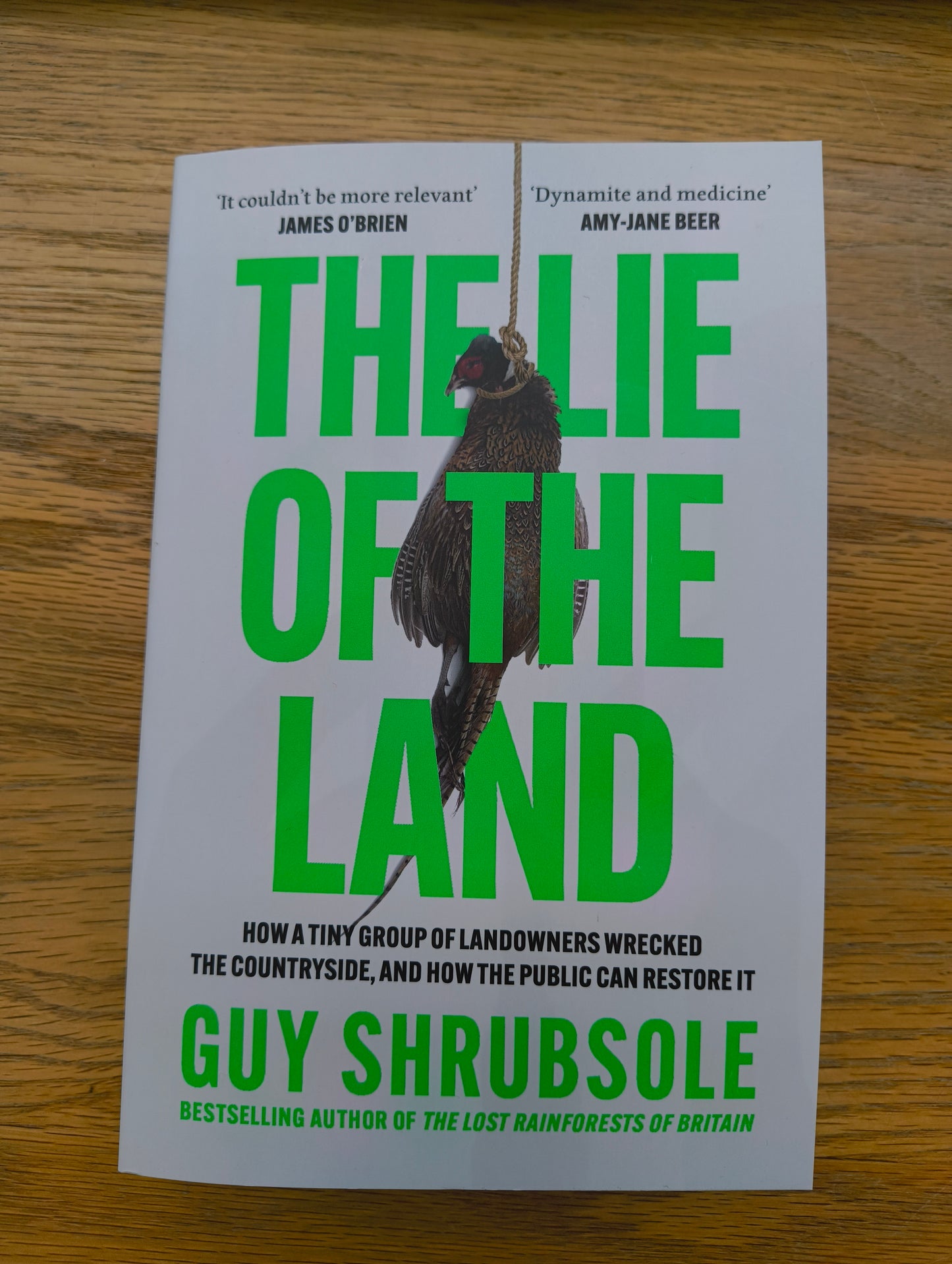 The Lie of the Land : How a Tiny Group of Landowners Wrecked the Countryside, and How the Public Can Restore it